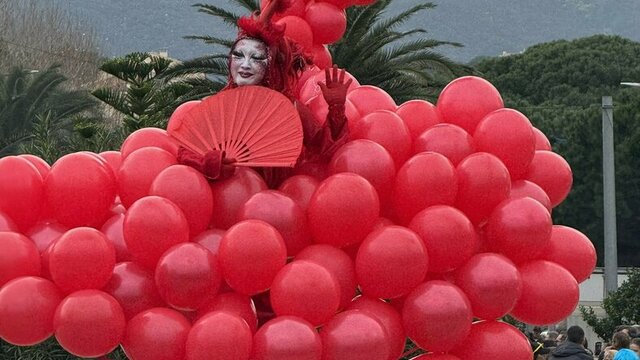 Corso du Mimosa à Cavalaire-sur-Mer