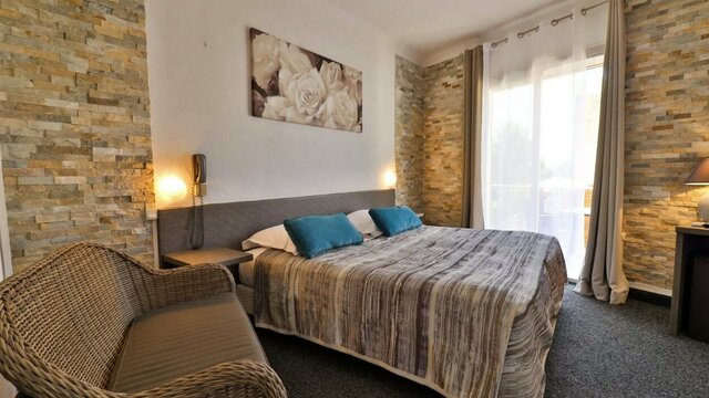 Chambre double avec balcon