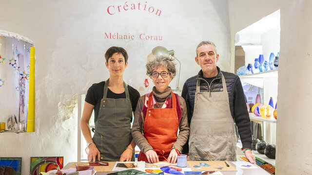Initiation à l'art du Vitrail "Tiffany" avec Mélanie Cornu