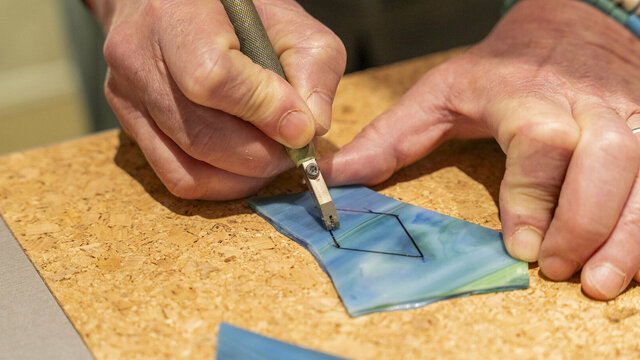 Initiation à l'art du Vitrail "Tiffany" avec Mélanie Cornu