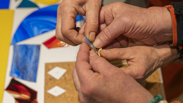 Initiation à l'art du Vitrail "Tiffany" avec Mélanie Cornu