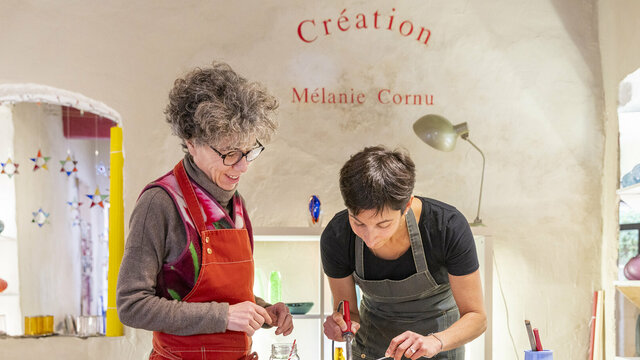 Initiation à l'art du Vitrail "Tiffany" avec Mélanie Cornu