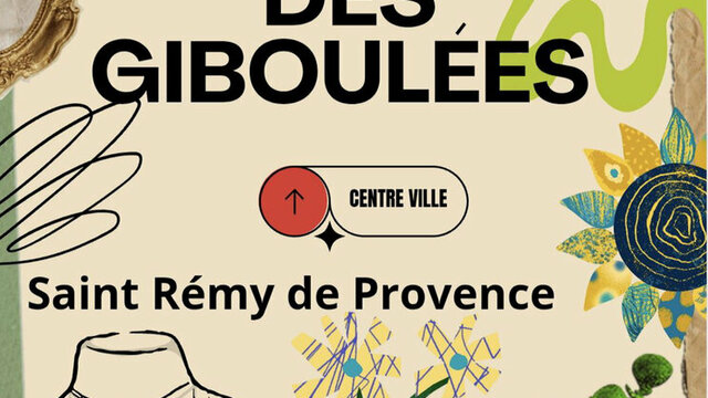 Affiche du marché par l association des commercants