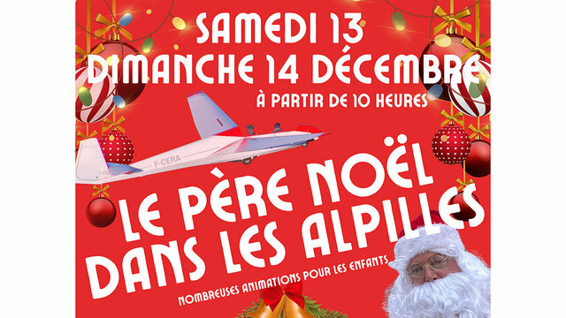 Le père Noël dans les Alpilles_Saint-Rémy-de-Provence