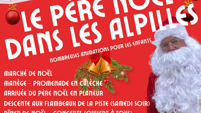 Le père Noël dans les Alpilles_Saint-Rémy-de-Provence