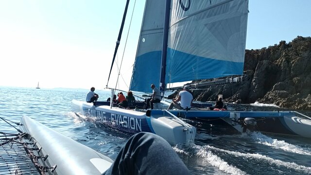 Séjour en famille, villa en bord de mer la Croix-Valmer