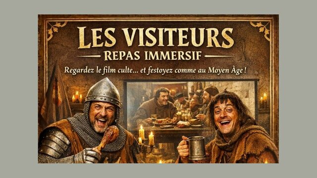 Vignette Soirée repas cinéma : Les Visiteurs à Mouriès 10.04.26