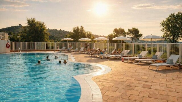 Vacances à la Croix-Valmer en camping 4* Versants