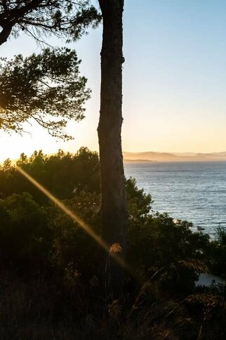 Coucher de soleil à Porquerolles